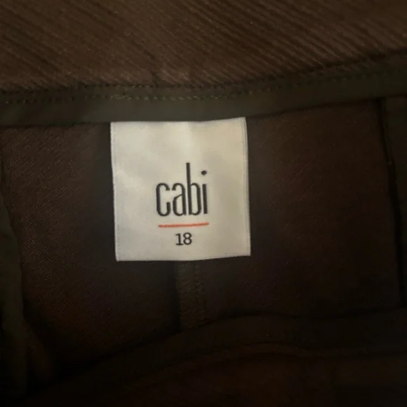 CAbi Academy Wide Leg Trousers Structured Minimalist Design - Picture 4 of 8